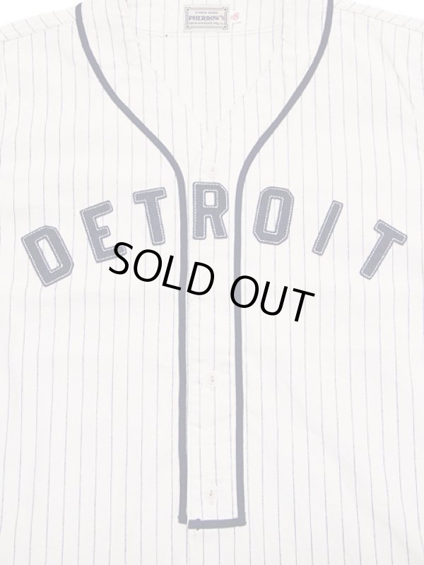 画像4: 【 Pherrow's（フェローズ） 】 半袖ベースボールシャツ [ DETROIT ]　[Baseball Shirts]