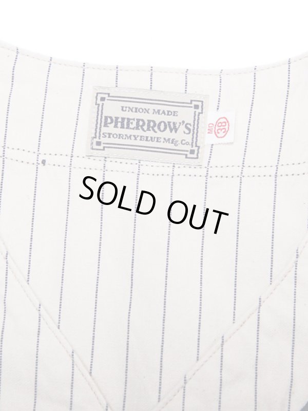 画像9: 【 Pherrow's（フェローズ） 】 半袖ベースボールシャツ [ DETROIT ]　[Baseball Shirts]