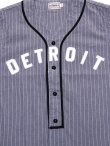 画像4: 【 Pherrow's（フェローズ） 】 半袖ベースボールシャツ [ DETROIT ]　[Baseball Shirts]