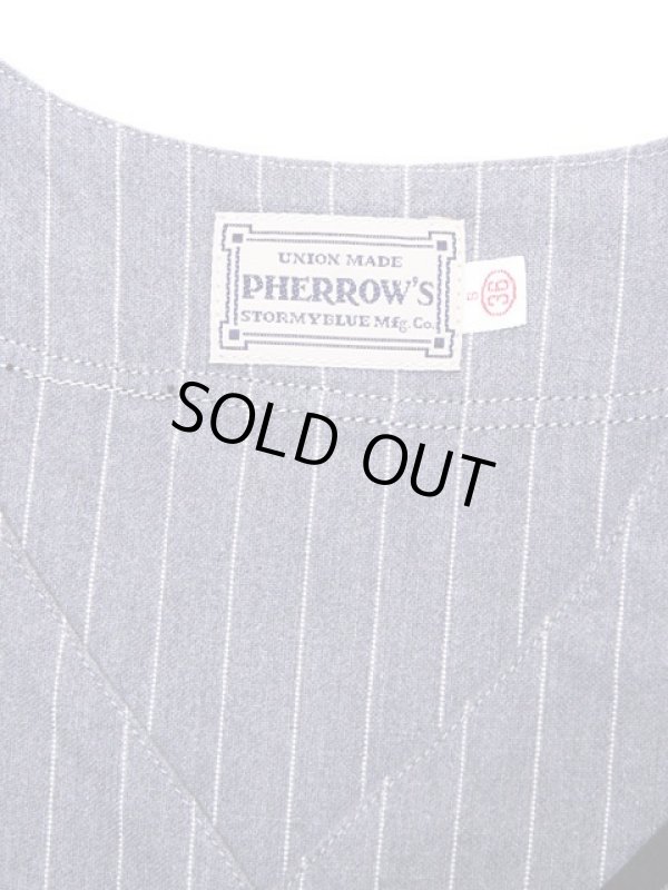 画像9: 【 Pherrow's（フェローズ） 】 半袖ベースボールシャツ [ DETROIT ]　[Baseball Shirts]