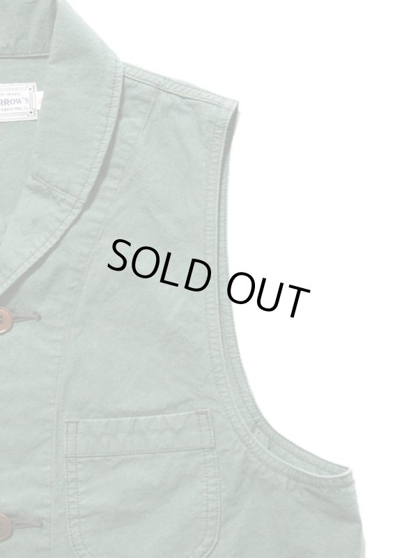 画像5: 【 Pherrow's（フェローズ） 】　ショールカラーワークベスト　[ Shawl Collar Work Vest ]