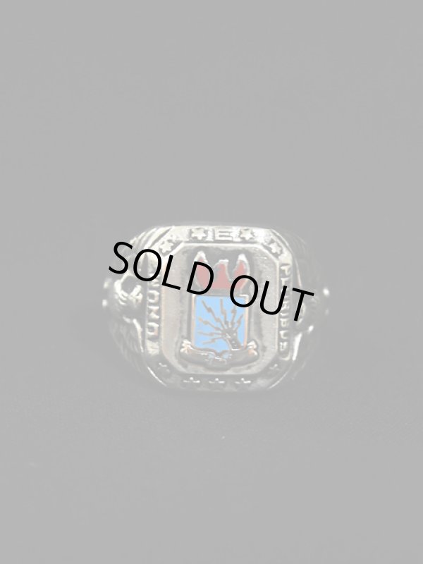 画像2: 【 Pherrow's（フェローズ） 】 シルバーリング [ A.F.COMMAND ] [ 19号 ]