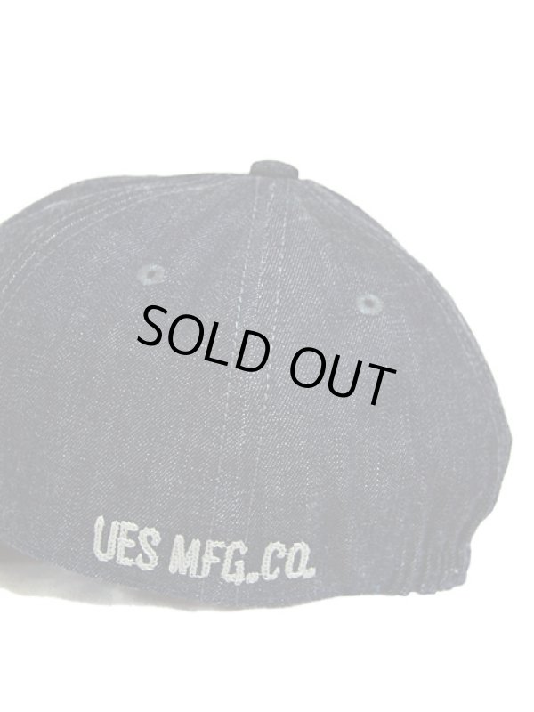 画像3: 【 UES（ウエス） 】 デニムキャップ [ UES FLAG ] 再入荷