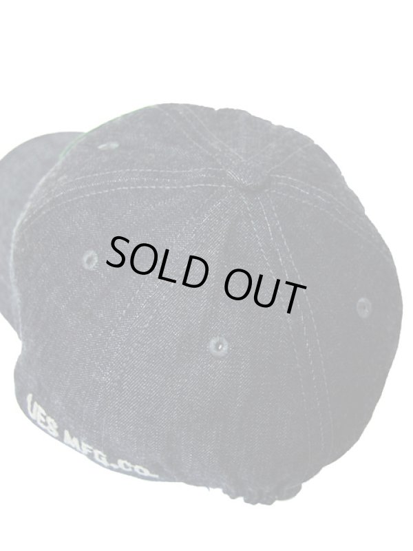 画像4: 【 UES（ウエス） 】 デニムキャップ [ UES FLAG ] 再入荷