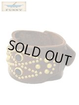 画像: 【 FUNNY（ファニー） 】 VINTAGE STUDS LEATHER CUFF [ INDIAN ]