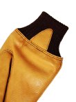 画像3: 【 BUZZ RICKSON'S（バズリクソンズ） 】 レザーグローブ [ A-10 LEATHER GLOVE ] [ C/BROWN BROWN RIB ] 再入荷！