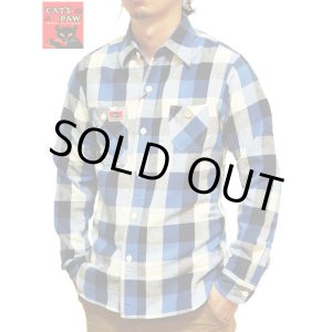 画像: 【 CAT'S PAW（キャッツポウ） 】 FLANNEL CHECK WORK SHIRTS