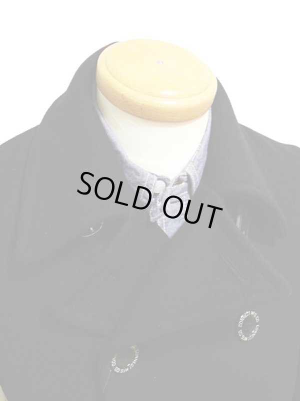 画像4: 【 Pherrow's（フェローズ） 】 オリジナルショートPコート [ ウールメルトン ] [ BLACK ] 再入荷！