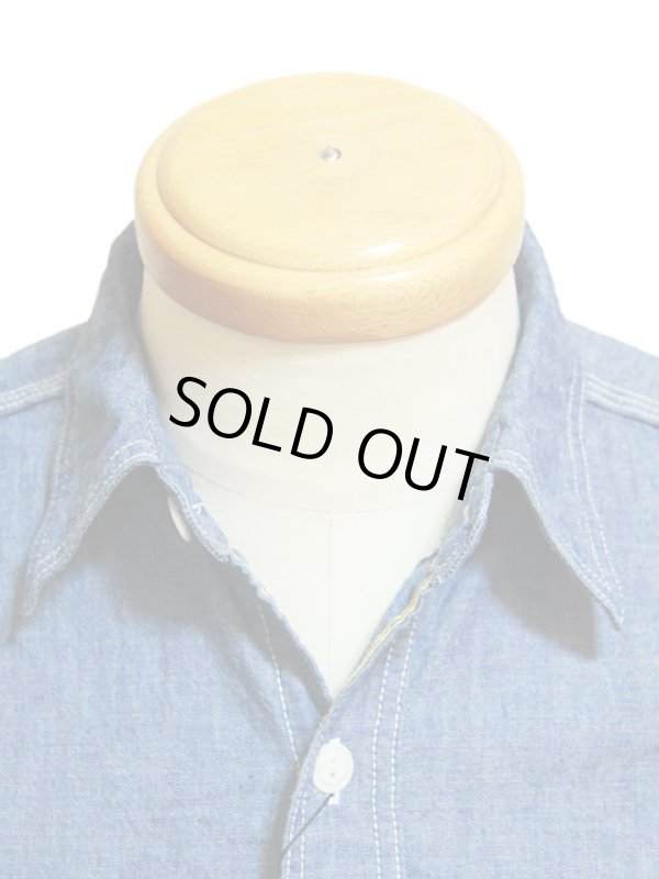 画像3: 【 JELADO（ジェラード） 】 インディゴシャンブレーガチャポケワークシャツ 再入荷！