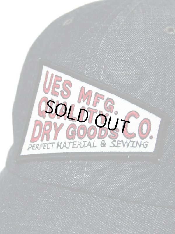 画像2: 【 UES（ウエス） 】 デニムキャップ [ UES FLAG ] 再入荷