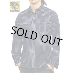 画像: 【 SUGAR CANE（シュガーケン） 】  【 8.5oz. 】 WABASH STRIPE WORK SHIRTS [ FICTION ROMANCE ] 再入荷！