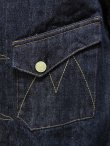 画像6: 【 SUGAR CANE×Mister Freedom（シュガーケン×ミスターフリーダム） 】 12oz. デニムジャケット 【 12oz. 】 NOS DENIM Ranch Blouse [ Made in U.S.A. ] [ Sportsman ]