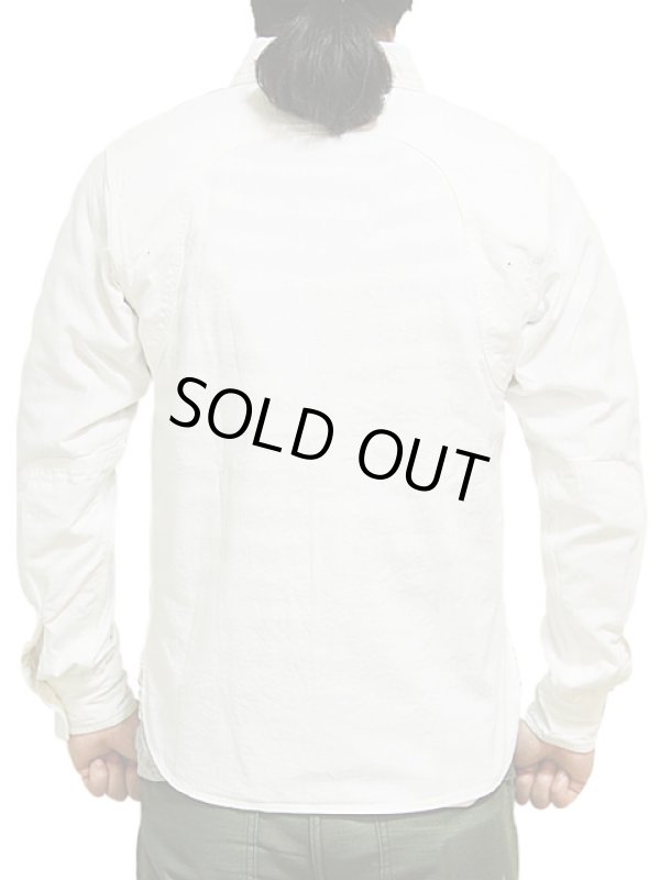 画像2: 【 Pherrow's（フェローズ） 】 シャンブレーワークシャツ [ WHITE CHAMBRAY ]