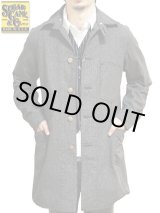 画像: 【 SUGAR CANE（シュガーケン） 】 【 10oz. 】 コットンコバートレイルロードコート COTTON COVERT RAILRORD COAT 再入荷！