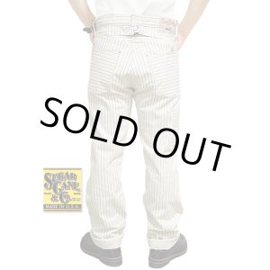 画像: 【 SUGAR CANE（シュガーケン） 】 【 11.5oz. 】 WHITE WABASH WORK PANTS [ FICTION ROMANCE ]