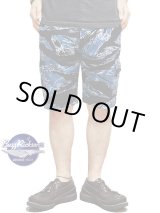 画像: 【 BUZZ RICKSON'S（バズリクソンズ） 】 BLUE TIGER CAMO CARGO SHORTS [ BATTLE DRESS UNIFORM ] 再入荷！