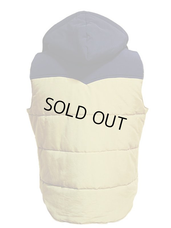 画像2: 【 SUGAR CANE（シュガーケン） 】 コットンナイロンパディングベスト COTTON/NYLON PADDING VEST [ W/HOOD ] 再入荷！