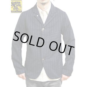 画像: 【 SUGAR CANE（シュガーケン） 】 【 8oz. 】 INDIGO STRIPE WORK JACKET [ FICTION ROMANCE ]