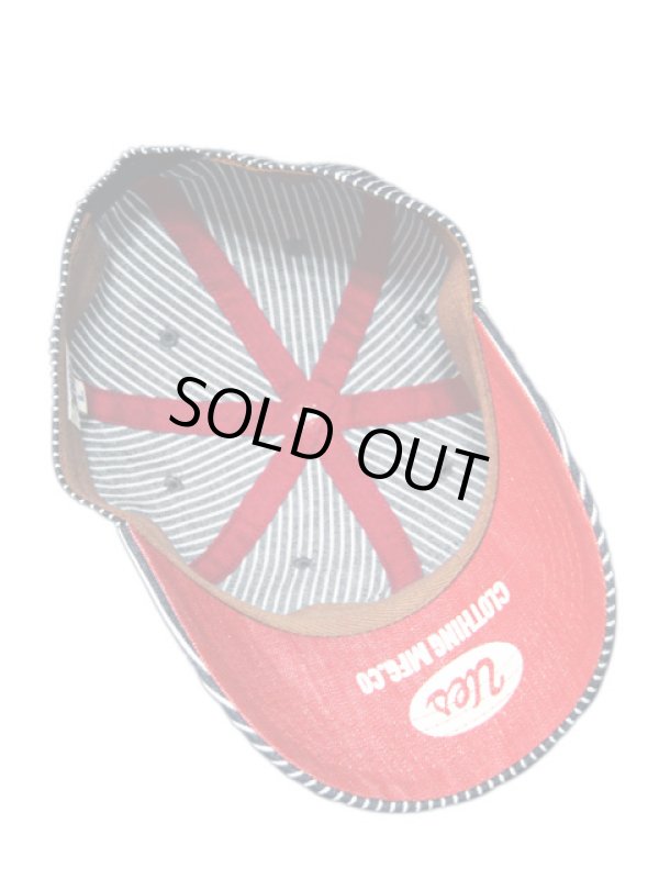 画像4: 【 UES（ウエス） 】 ヒッコリーキャップ [ A HAPPY DAY！ ] 再入荷！