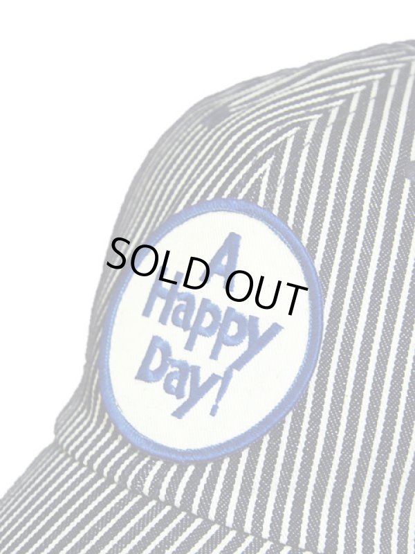 画像2: 【 UES（ウエス） 】 ヒッコリーキャップ [ A HAPPY DAY！ ]