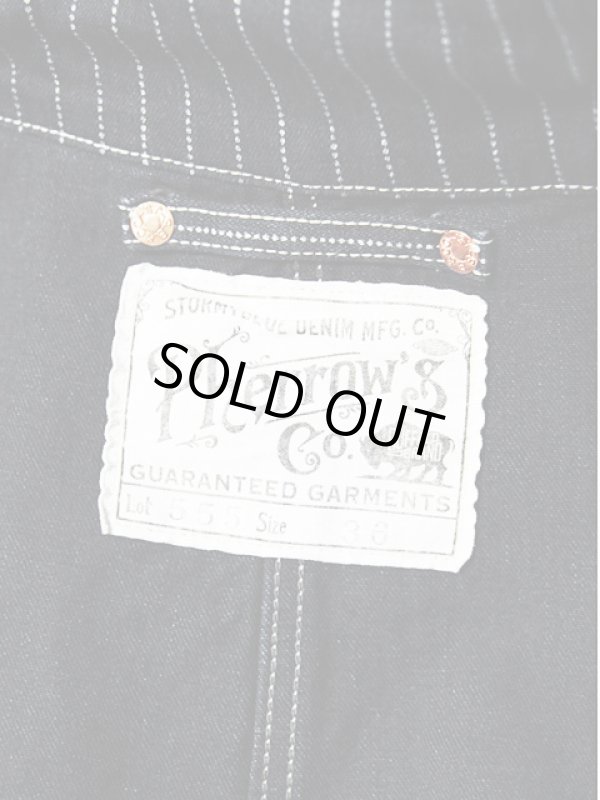 画像13: 【 Pherrow's（フェローズ） 】 ウォバッシュストライプカバーオール [ BLACK WABASH ] [ 1920 MODEL ] 