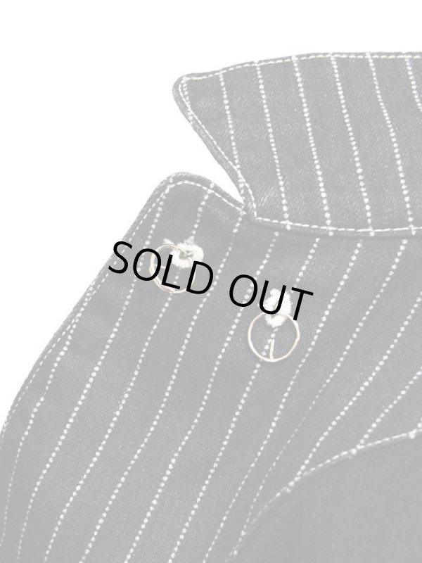 画像12: 【 Pherrow's（フェローズ） 】 ウォバッシュストライプカバーオール [ BLACK WABASH ] [ 1920 MODEL ] 