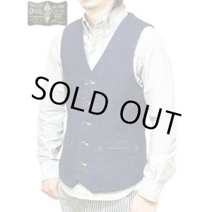 画像: 【 ORGUEIL（オルゲイユ） 】 【 9.5oz 】 インディゴネップデニムジレ/ベスト [ NEP DENIM GILET ] 再入荷！