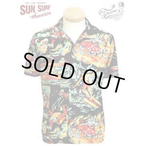 画像: 【 SUN SURF×Mister Freedom（サンサーフ×ミスターフリーダム） 】 COTTON/RAYON ROCK'N ROLL SHIRT “Action Packed”