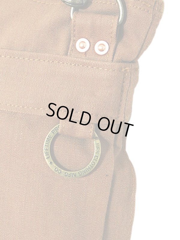 画像6: 【 UES（ウエス） 】 オリジナルブラウンダックミニヘルメットバッグ 再入荷！