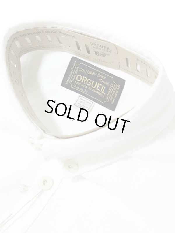 画像10: 【 ORGUEIL（オルゲイユ） 】 ホワイトモールスキンボタンダウンシャツ [ BUTTON-DOWN SHIRTS ] 再入荷！