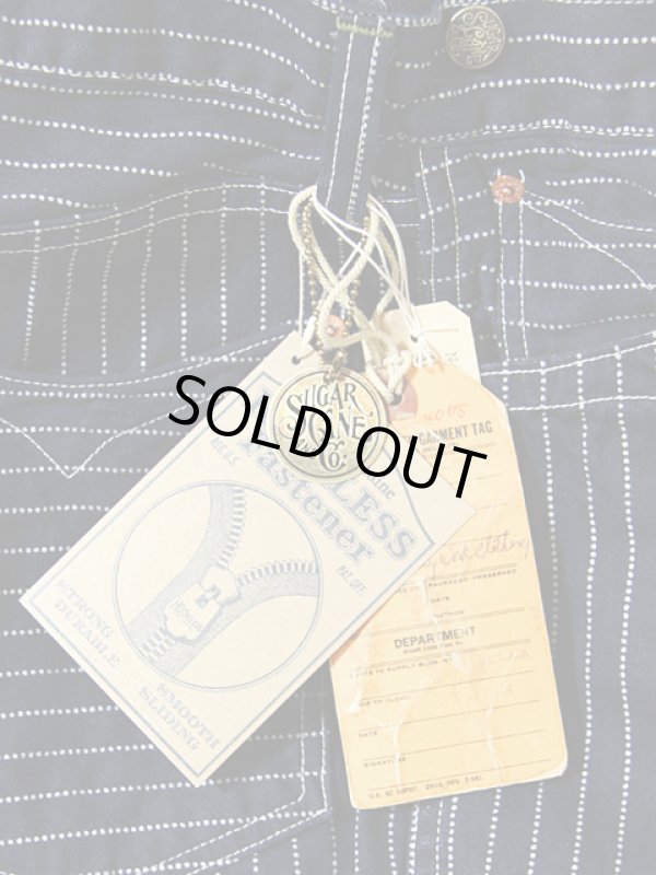 画像13: 【 SUGAR CANE（シュガーケン） 】 【 9oz. 】 WABASH STRIPE ZIP FLY SHORTS [ FICTION ROMANCE ] 再入荷！