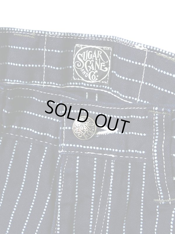 画像8: 【 SUGAR CANE（シュガーケン） 】 【 9oz. 】 WABASH STRIPE ZIP FLY SHORTS [ FICTION ROMANCE ] 再入荷！