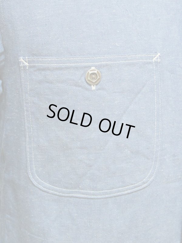 画像4: 【 JELADO（ジェラード） 】 【 7.5oz. 】 硫化染めライトオンスデニムレイルローダーシャツ [ Railroader Shirts ]