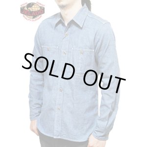 画像: 【 JELADO（ジェラード） 】 【 7.5oz. 】 硫化染めライトオンスデニムレイルローダーシャツ [ Railroader Shirts ]