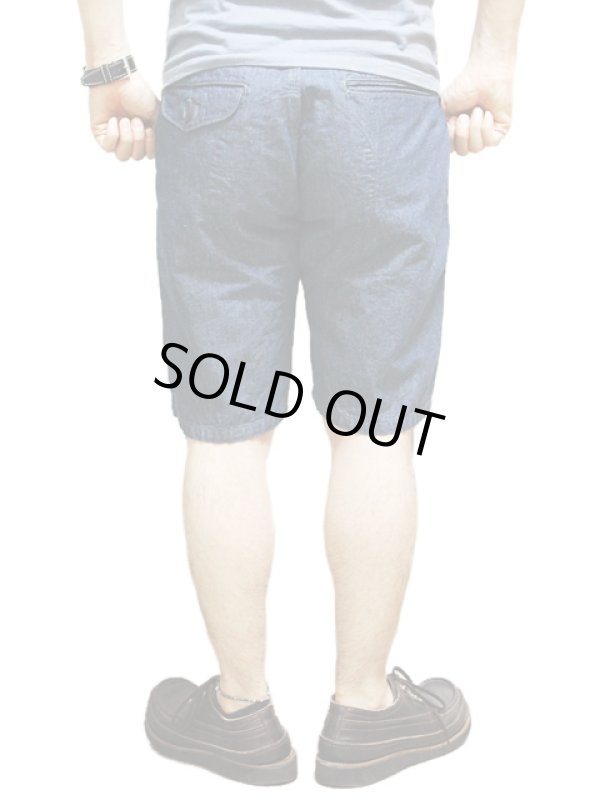 画像2: 【 UES（ウエス） 】 インディゴシャンブレーワークショーツ