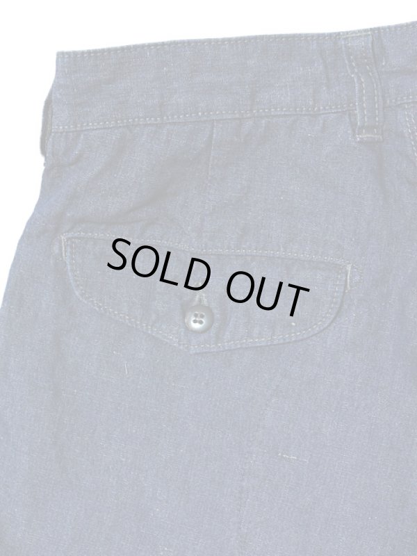 画像3: 【 UES（ウエス） 】 インディゴシャンブレーワークショーツ