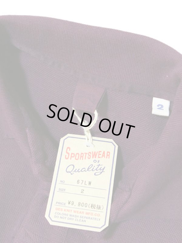 画像6: 【 UES（ウエス） 】 オリジナル吊り編み鹿の子ポロシャツ 再入荷！ 