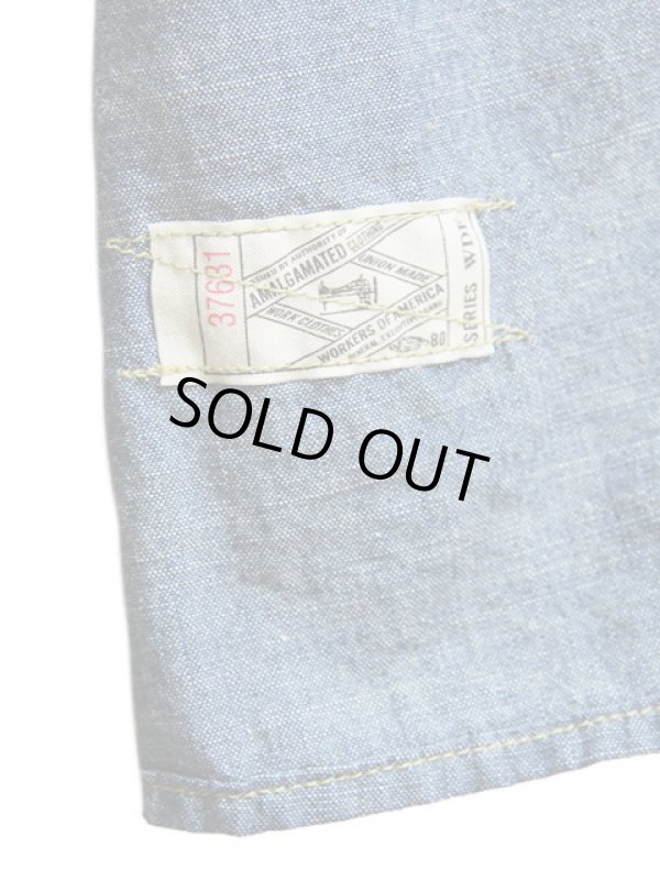 画像8: 【 JELADO（ジェラード） 】 半袖インディゴシャンブレーワークシャツ [ Indigo Chambray Work Shirts ] 再入荷！