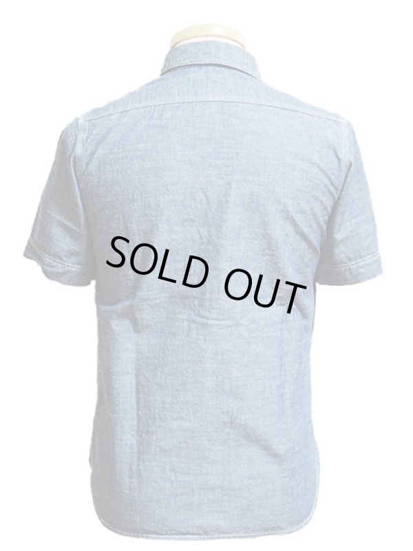 画像2: 【 JELADO（ジェラード） 】 半袖インディゴシャンブレーワークシャツ [ Indigo Chambray Work Shirts ] 再入荷！