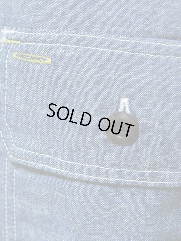 画像9: 【 JELADO（ジェラード） 】 半袖インディゴシャンブレーワークシャツ [ Indigo Chambray Work Shirts ] 再入荷！