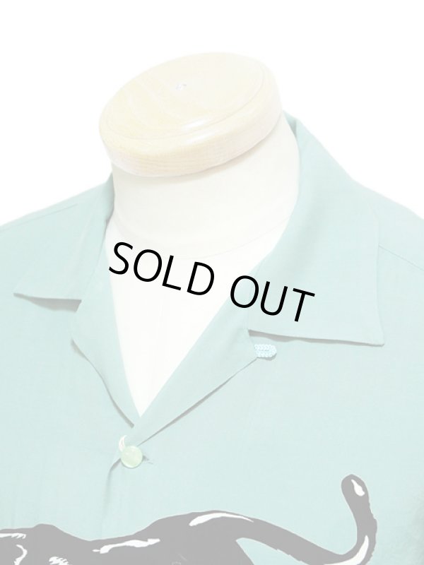 画像3: 【 STAR OF HOLLYWOOD×VINCE RAY（スターオブハリウッド×ヴィンスレイ） 】 半袖オープンカラーシャツ [ BLACK PANTHER ]