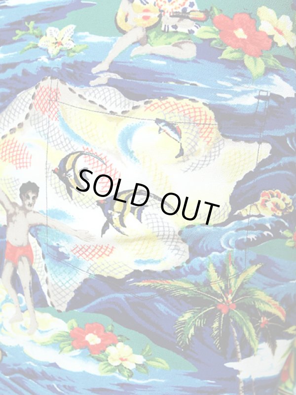 画像4: 【 SUN SURF SPECIAL EDITION（サンサーフスペシャルエディション） 】 半袖アロハシャツ [ LAND OF ALOHA ] 【 HALE HAWAII 】