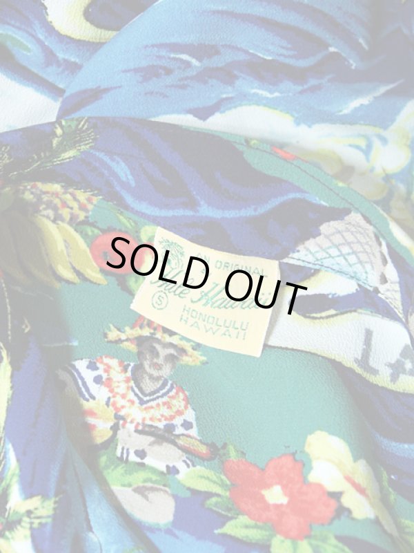 画像7: 【 SUN SURF SPECIAL EDITION（サンサーフスペシャルエディション） 】 半袖アロハシャツ [ LAND OF ALOHA ] 【 HALE HAWAII 】