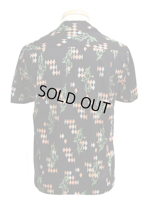 画像2: 【 STAR OF HOLLYWOOD（スターオブハリウッド） 】 半袖オープンカラーシャツ [ PIERROT ]