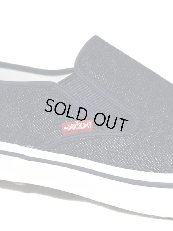 画像3: 【 サムライ自動車倶楽部 】 インディゴデニムスリッポンスニーカー [ 【 17oz. 】武士道セルビッチデニム仕様 ]