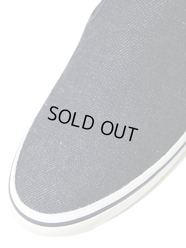 画像2: 【 サムライ自動車倶楽部 】 インディゴデニムスリッポンスニーカー [ 【 17oz. 】武士道セルビッチデニム仕様 ]