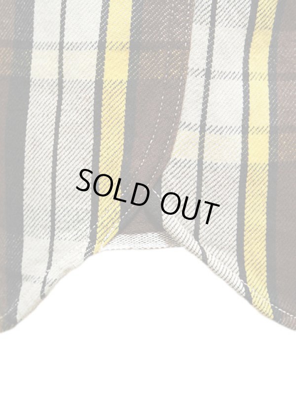 画像6: 【 JELADO（ジェラード） 】 ヘビーチェックネルシャツ [ ショート丈 ] [ チョコレートブラウン ] 再入荷！