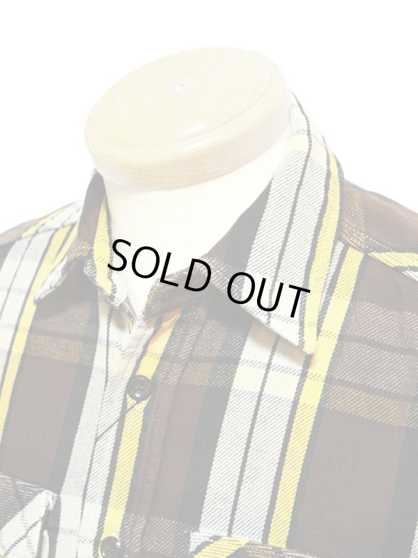 画像3: 【 JELADO（ジェラード） 】 ヘビーチェックネルシャツ [ ショート丈 ] [ チョコレートブラウン ] 再入荷！