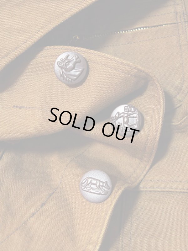 画像9: 【 SUGAR CANE（シュガーケン） 】 【 13oz. 】 BROWN CANVAS HUNTING WORK VEST