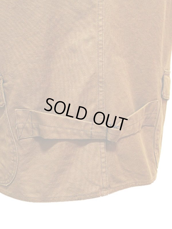 画像5: 【 SUGAR CANE（シュガーケン） 】 【 13oz. 】 BROWN CANVAS HUNTING WORK VEST